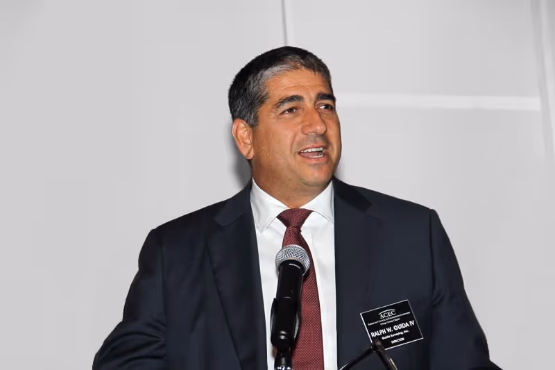 Ralph W. Guida, IV, PLS selected to ACEC College of Fellows