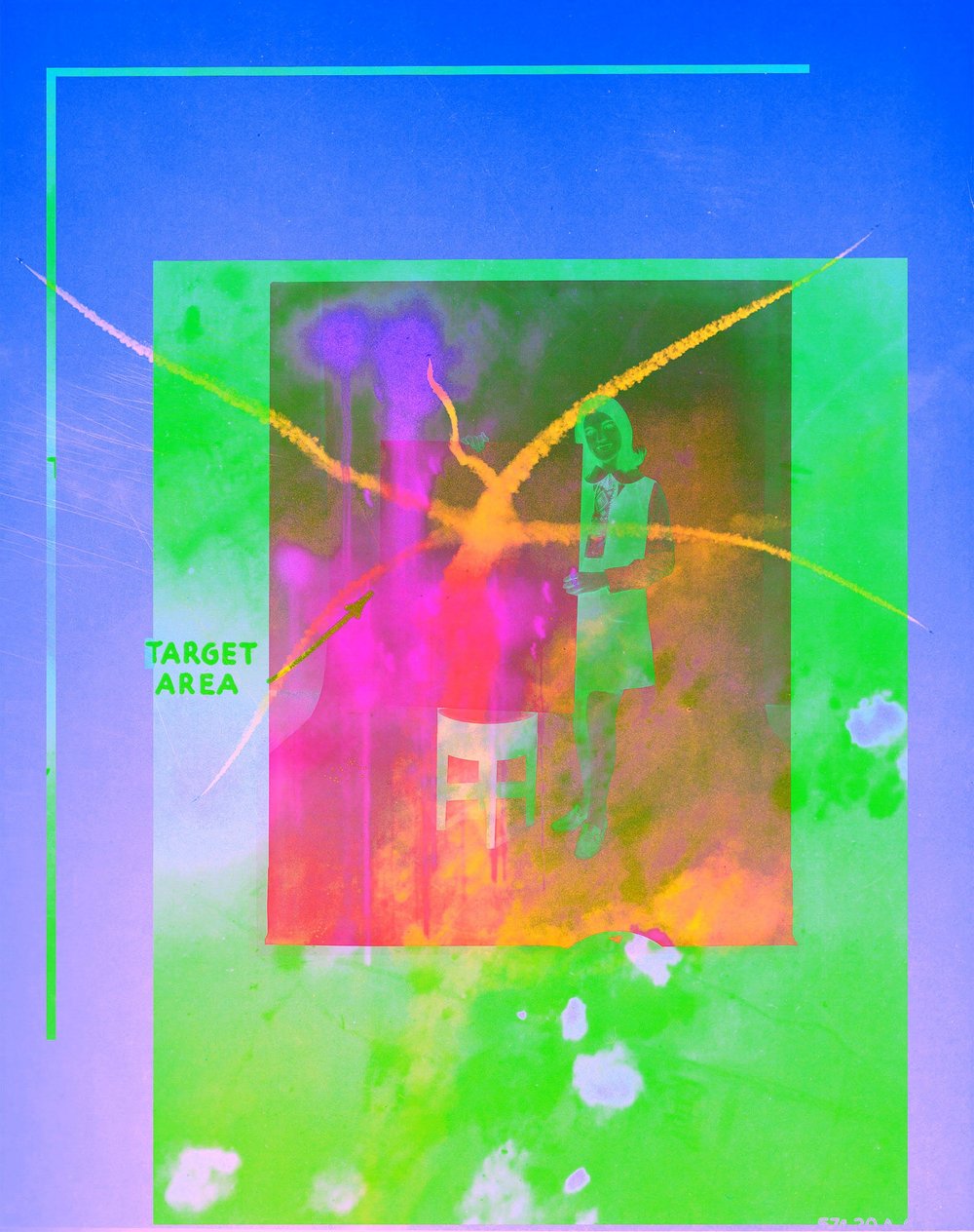 Target Area, 2020, 22"x28"