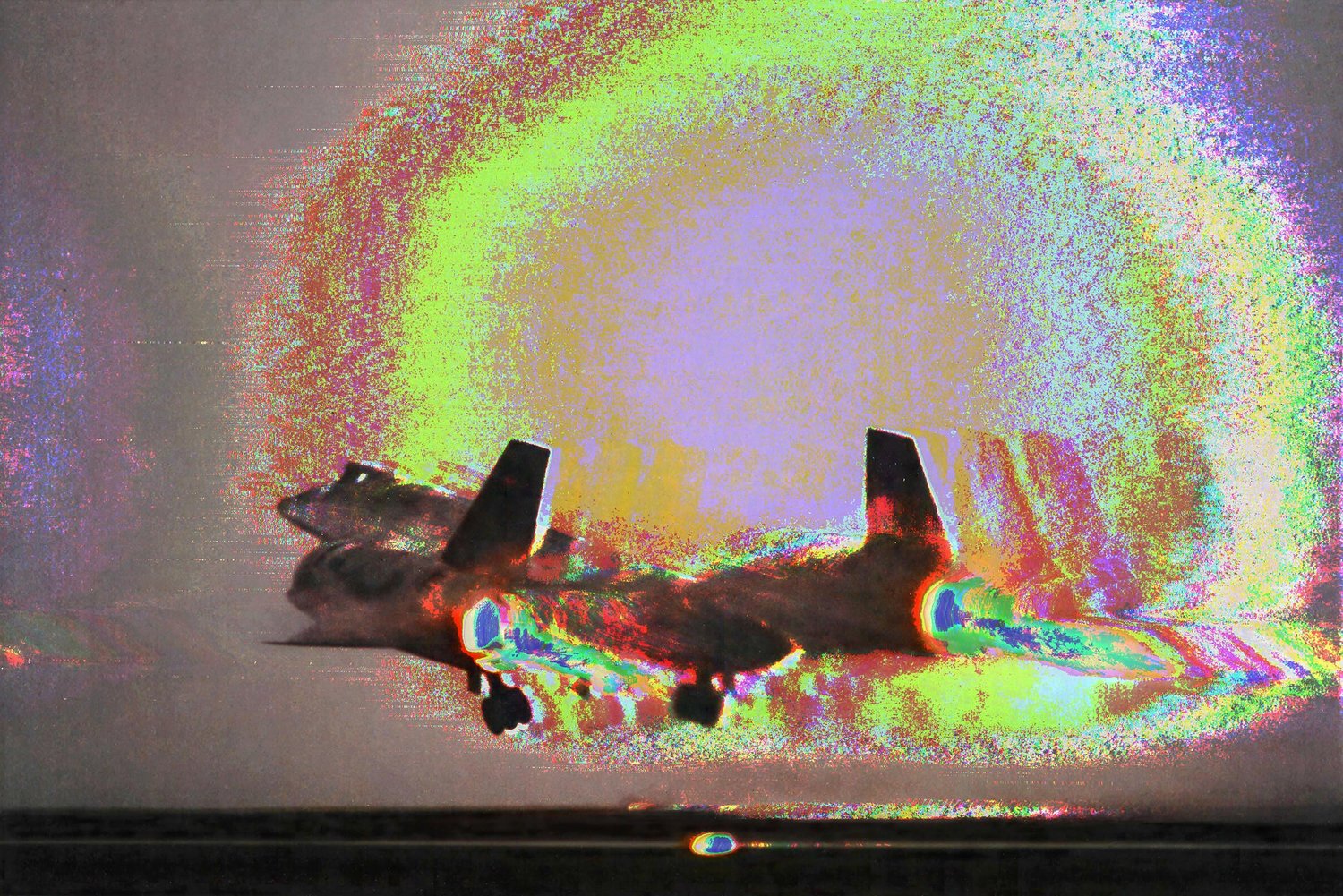 Project Oxcart (SR-71), 2020, 30"x20"