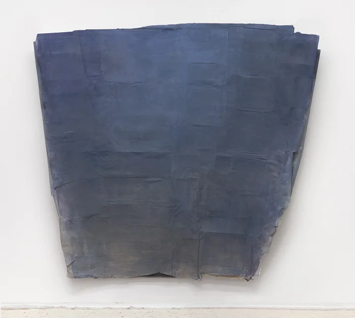 Heaven. 193 x 183 cm / 76" x 72". wood, cardboard, paper, paint. 2018