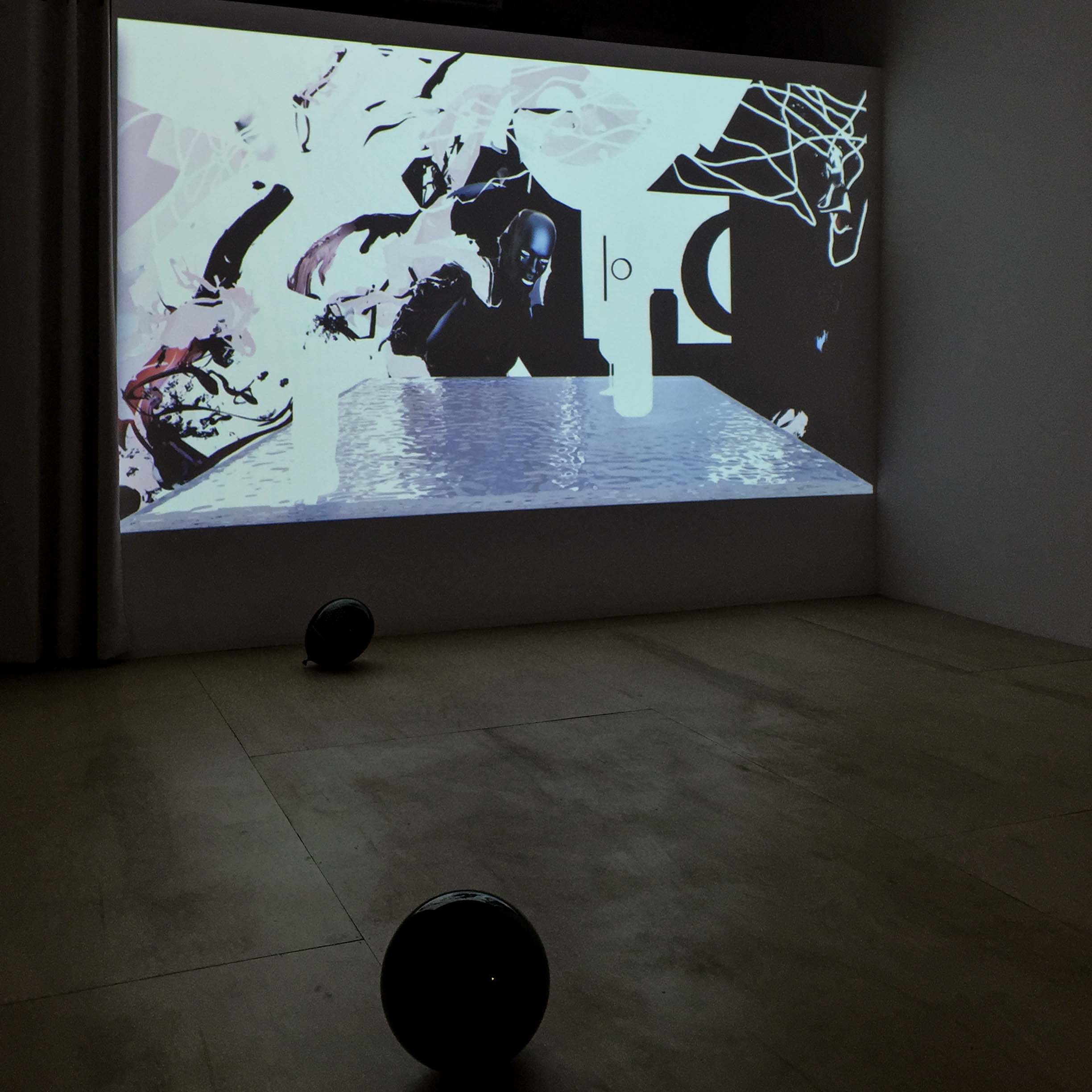 installation view of "Other Visions" at Plexus Projects