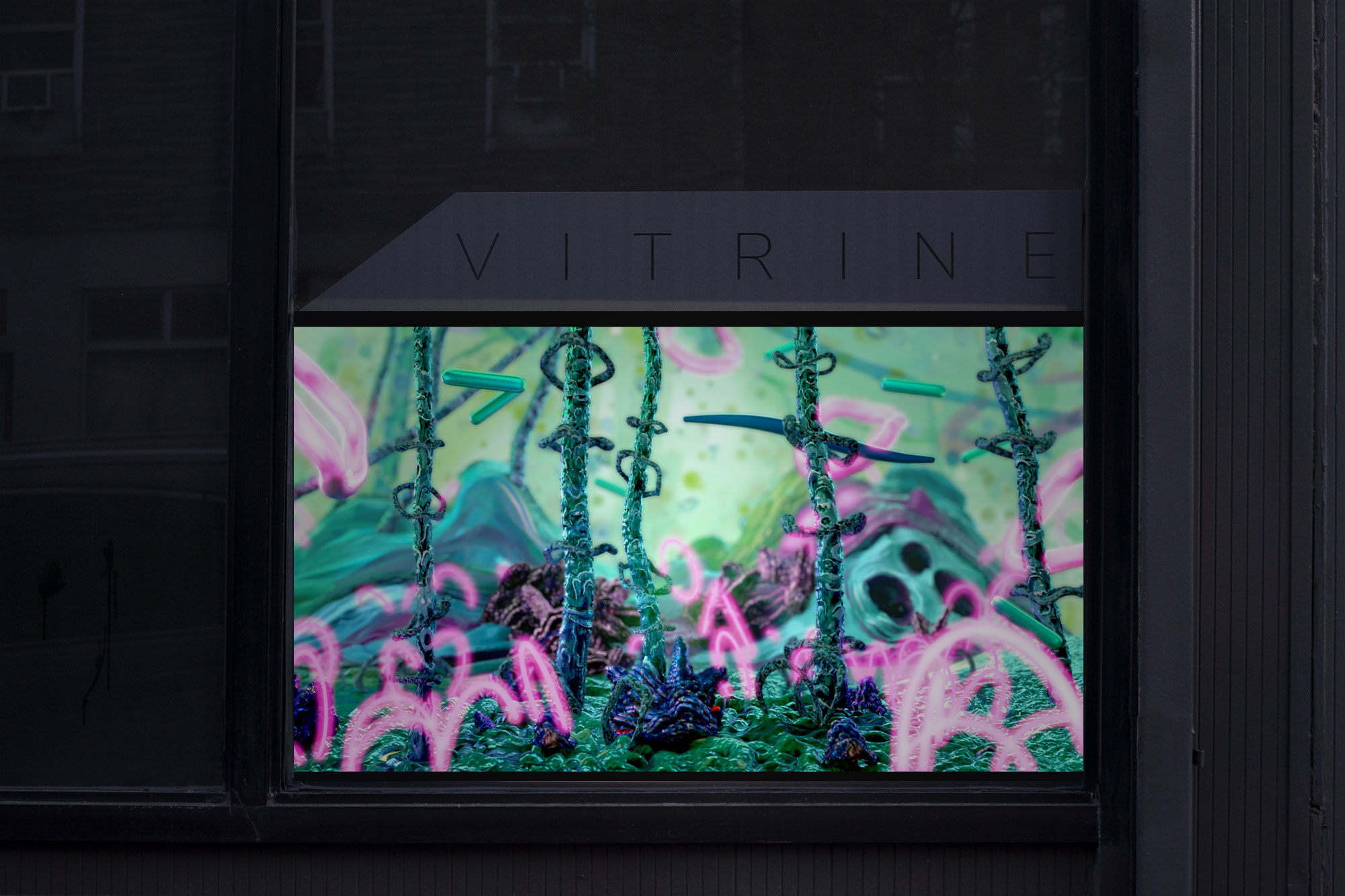 detail of video by Ash Coates