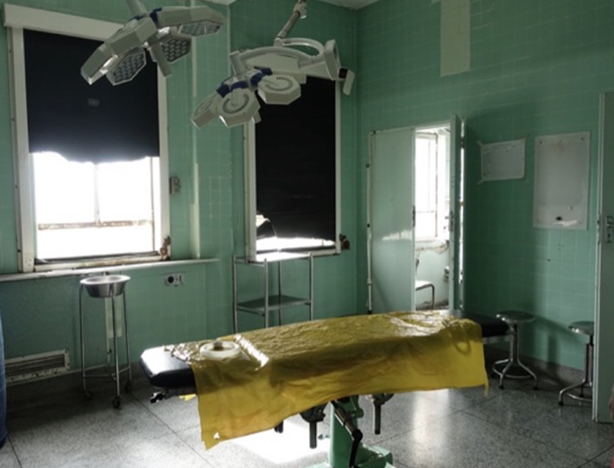 Outdated operating room
