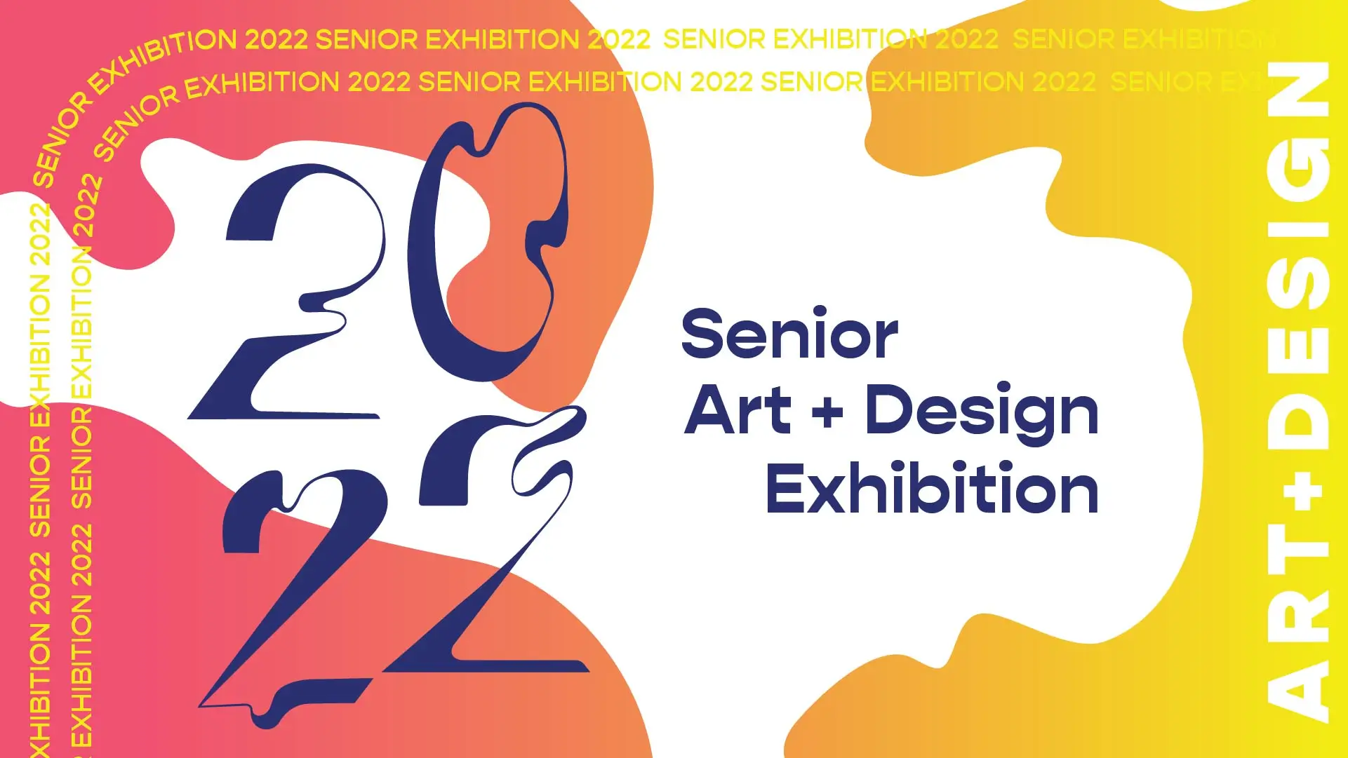 email header for the Senior exhibition show