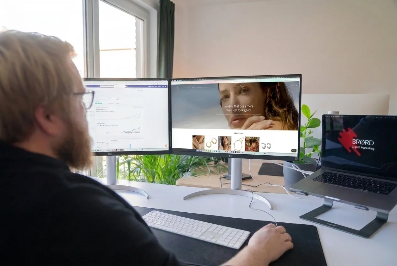 Shopify-Shop für die Schmuckmarke Marlay – umgesetzt von BRØRD