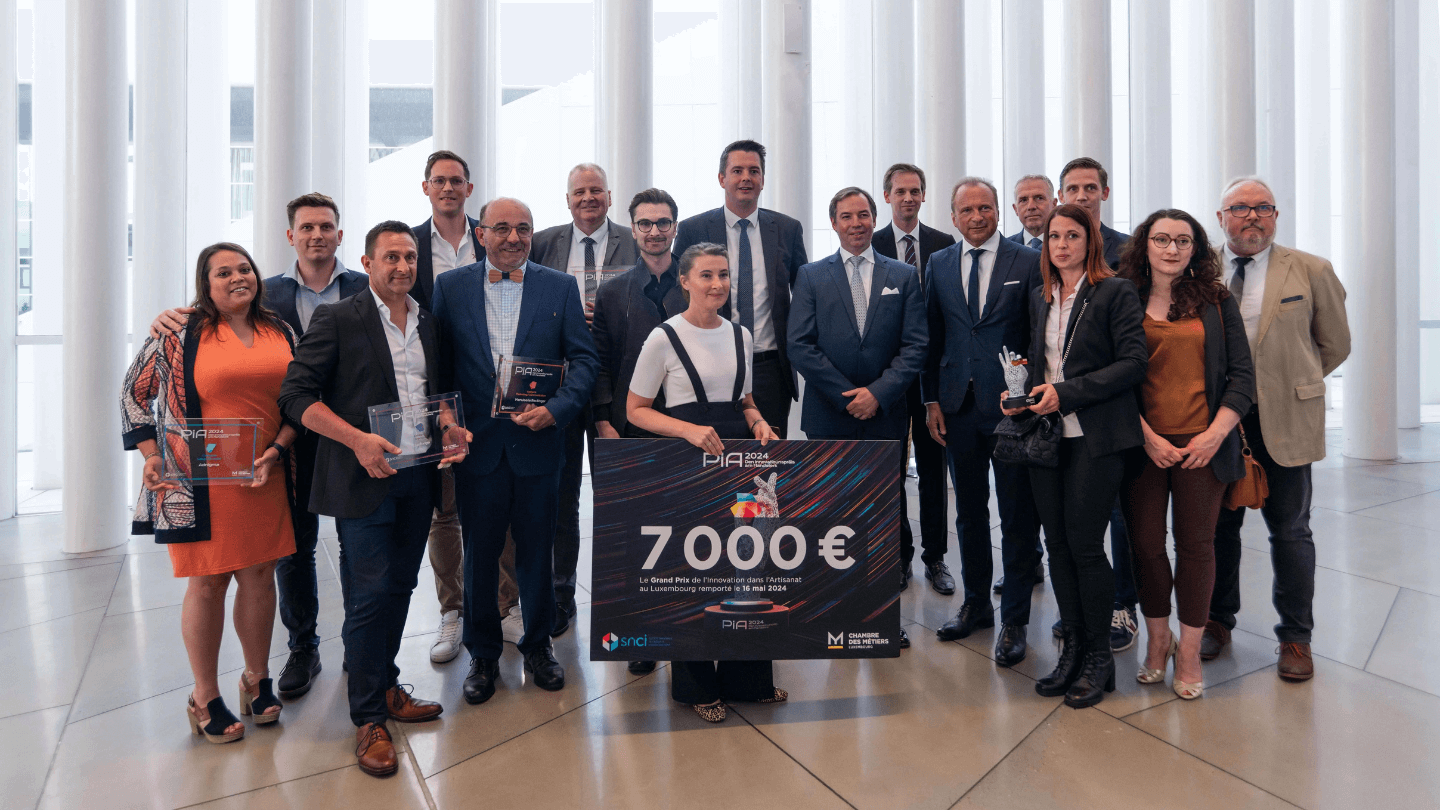 Cocottes wins prestigious award for Appfarm no-code solution built by ControlC (Photo: Chambre des Métiers du Luxembourg)