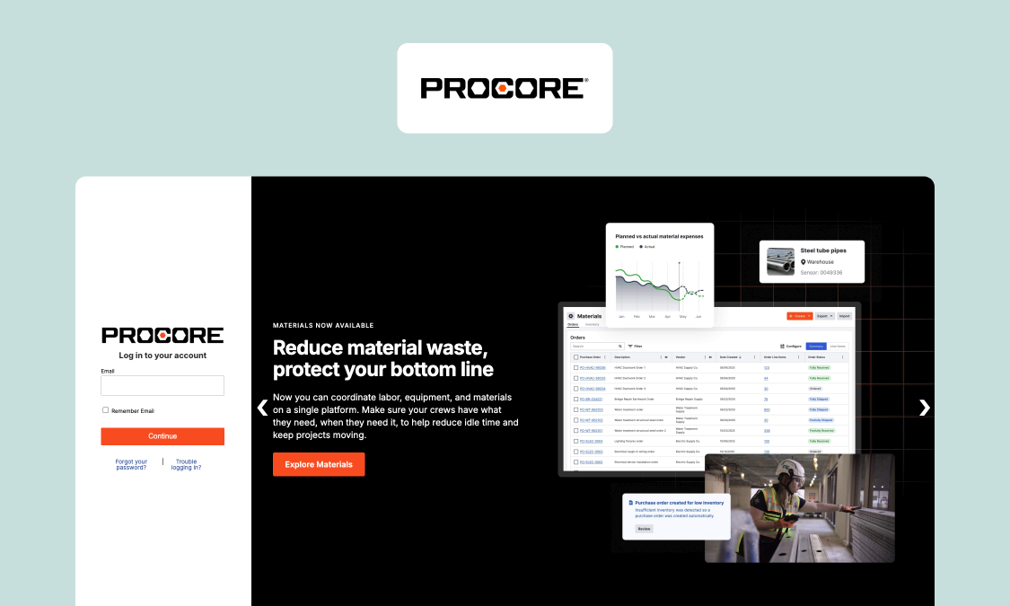 Procore Time module inside the Procore construction management platform
