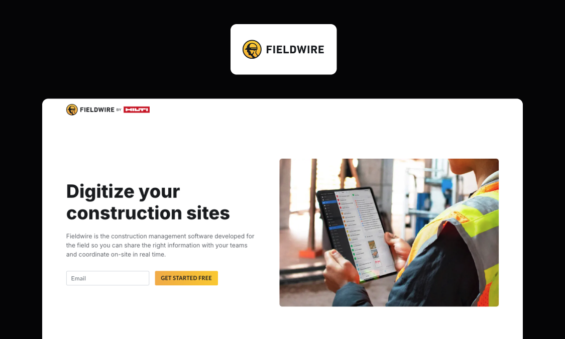 Fieldwire plan viewer and task management interface