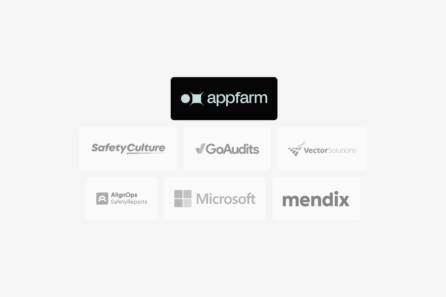 Logos of the safety inspection software tools compared in this guide