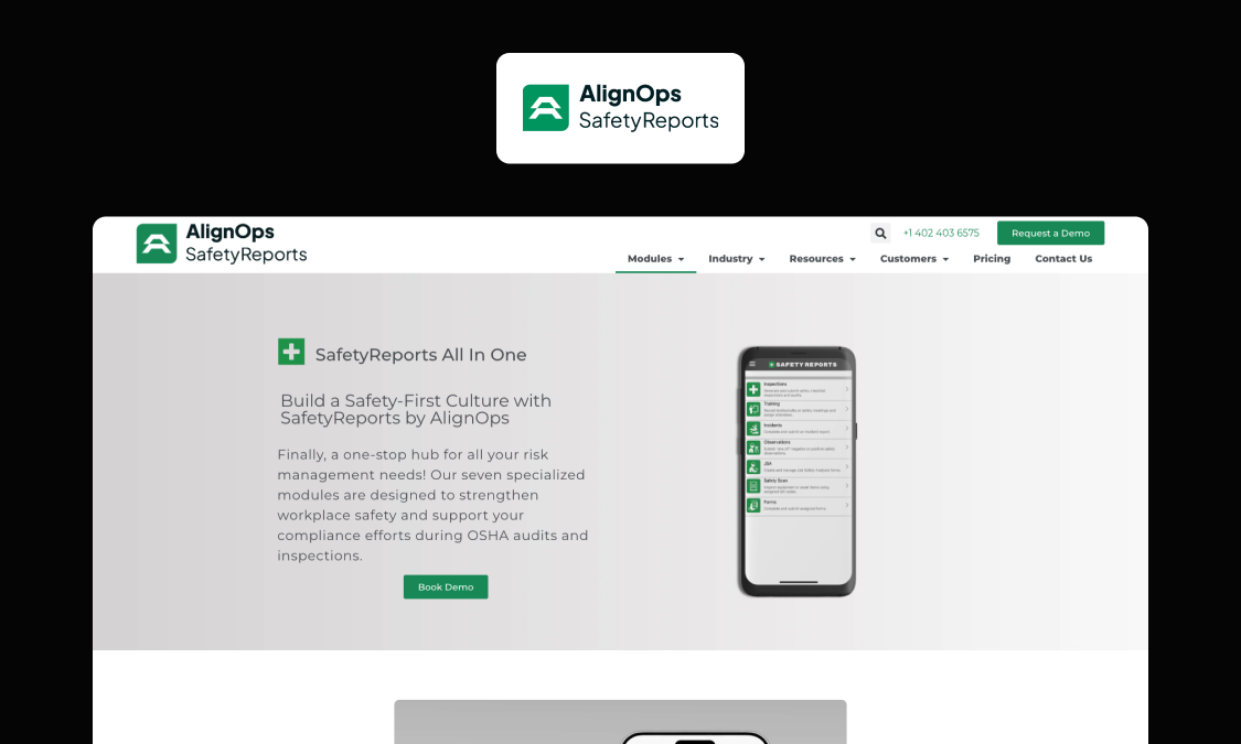 Safety Reports inspection and safety reporting interface