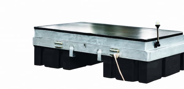 Sentinel AIQ on-water solar platform