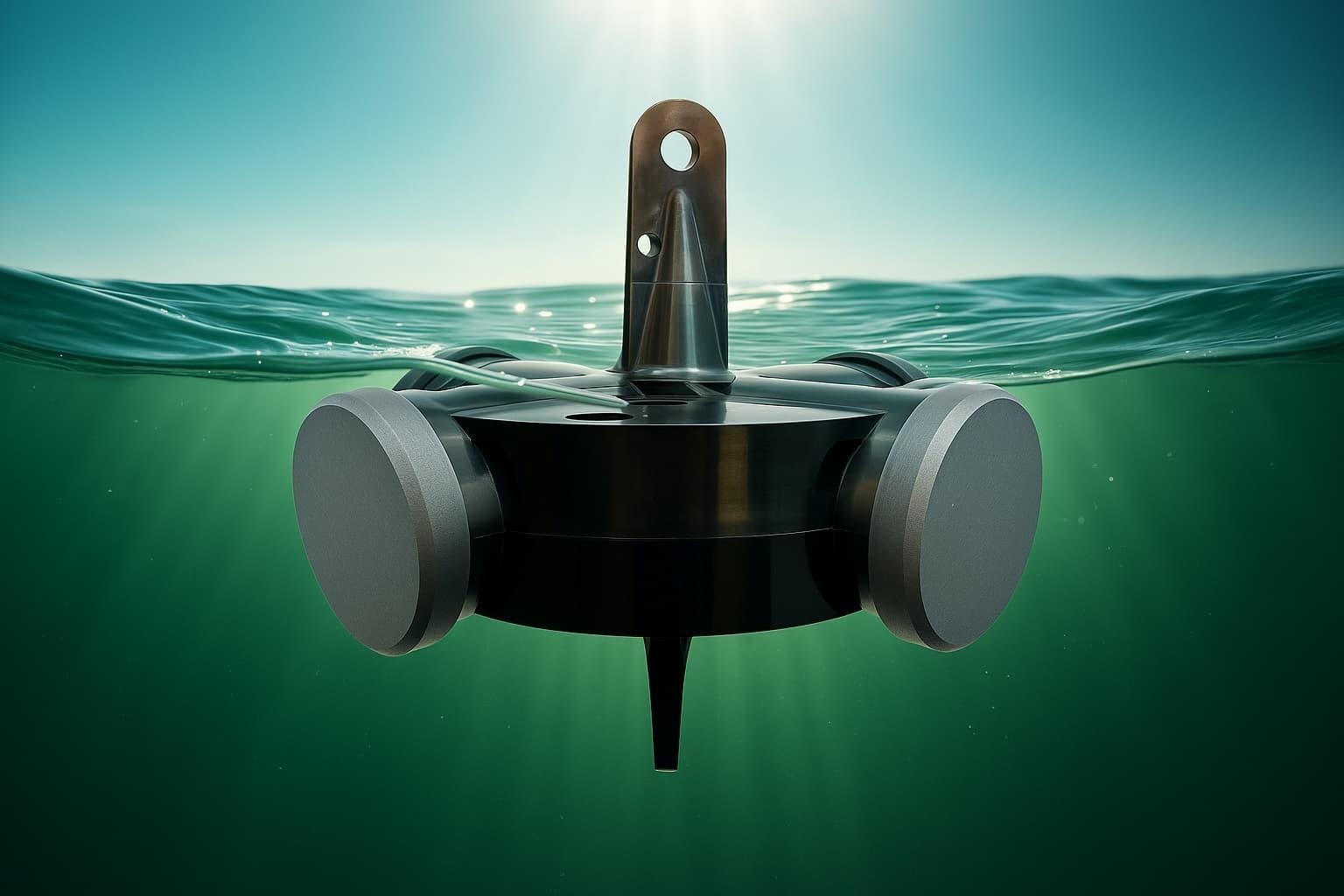SonicPure Pulsar 4400 ultrasonic unit underwater.