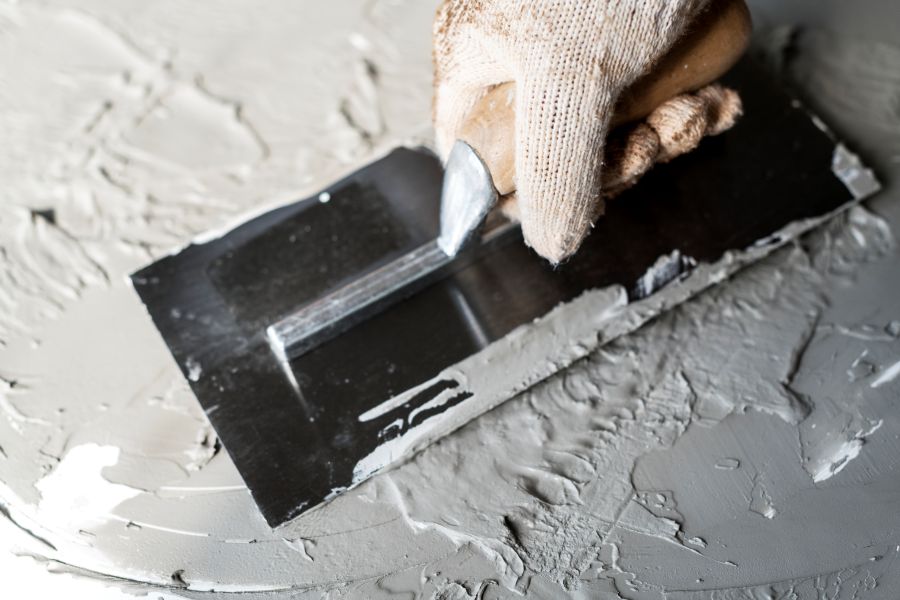 Drywall repair.