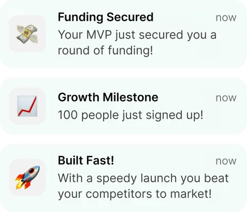 Verticode MVP Notifications