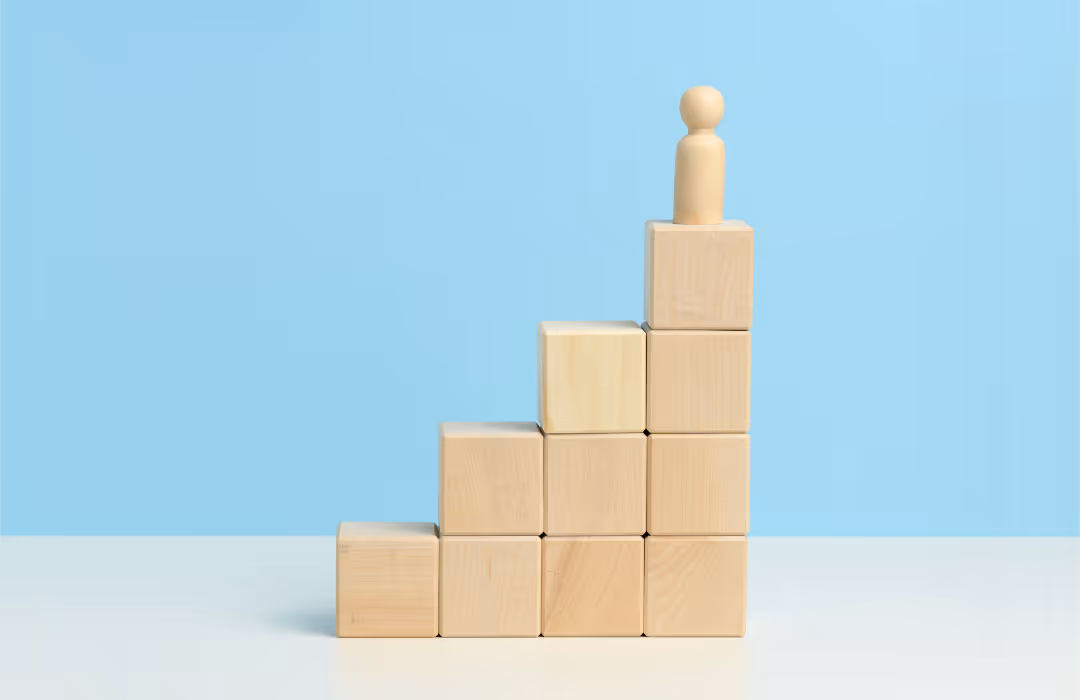 Wooden building blocks