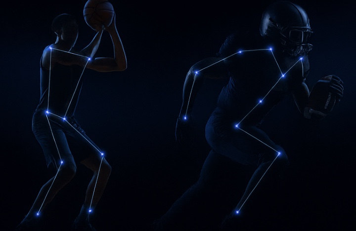Basketball and Football athletes