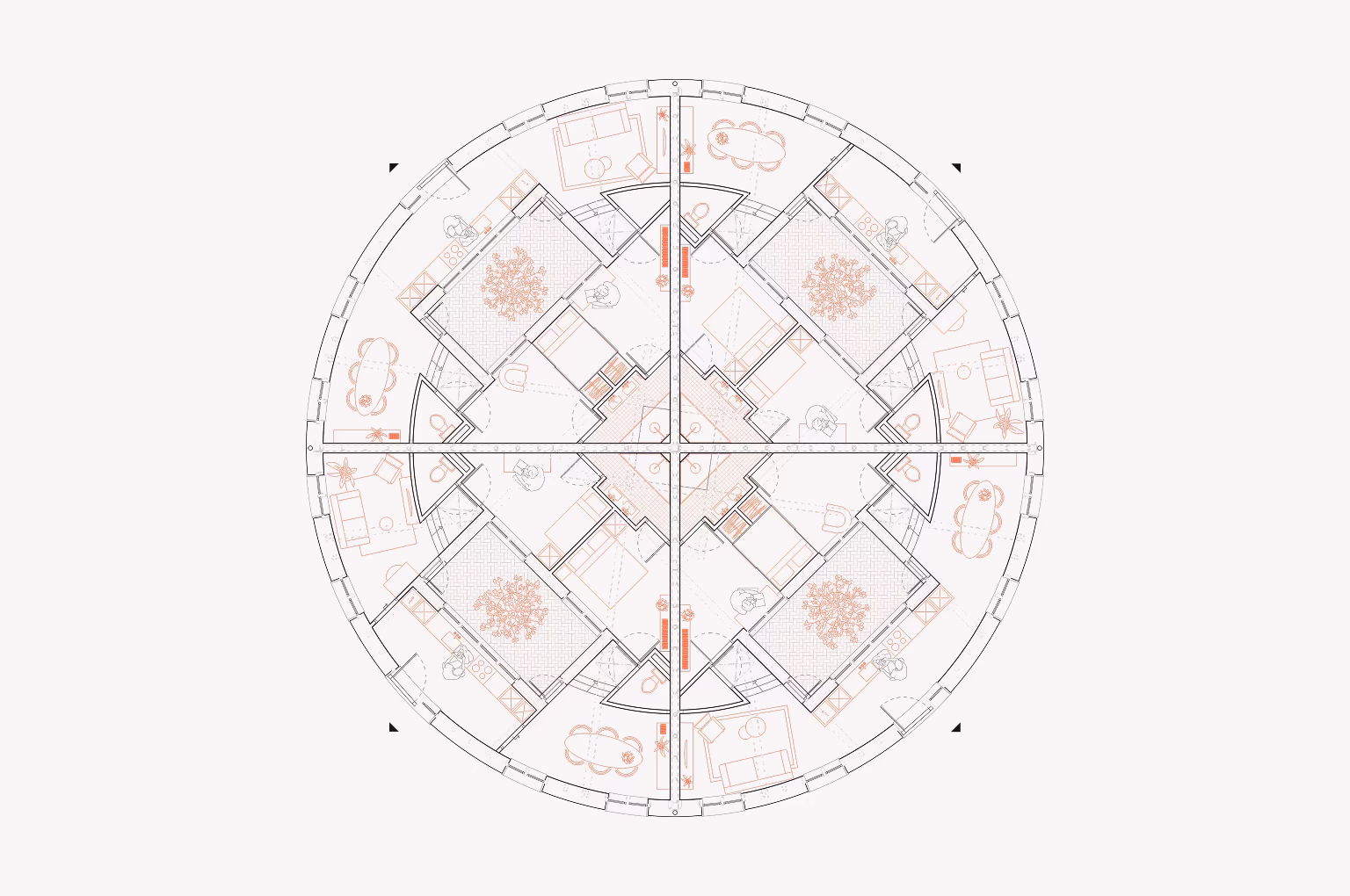Floor plan of Gaia