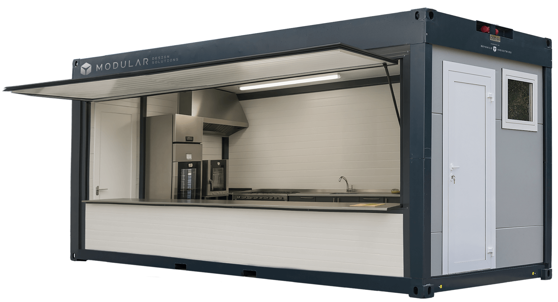 A photo of the CN20 unit adapted to a mobile kitchen.