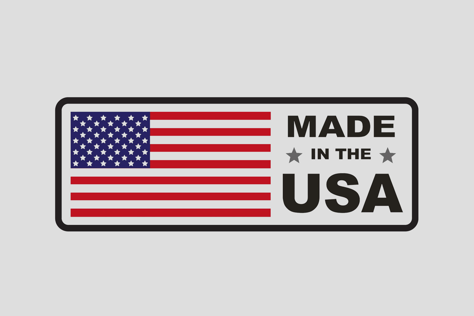 A made in the USA badge.