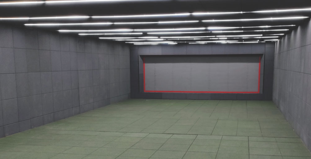 CN20 units linked and setup as a shooting range.