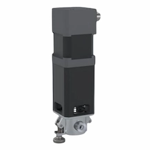 Arteva motorized pinch valve (eMaxion) with precision electric actuator for automated control of single-use bioprocess tubing.