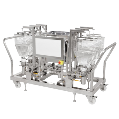Custom buffer dilution bioprocessing system by MonoBiologics