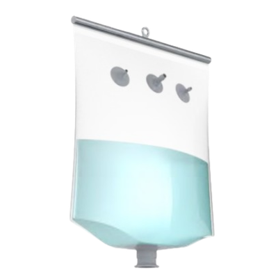 Custom single-use bioprocessing bag