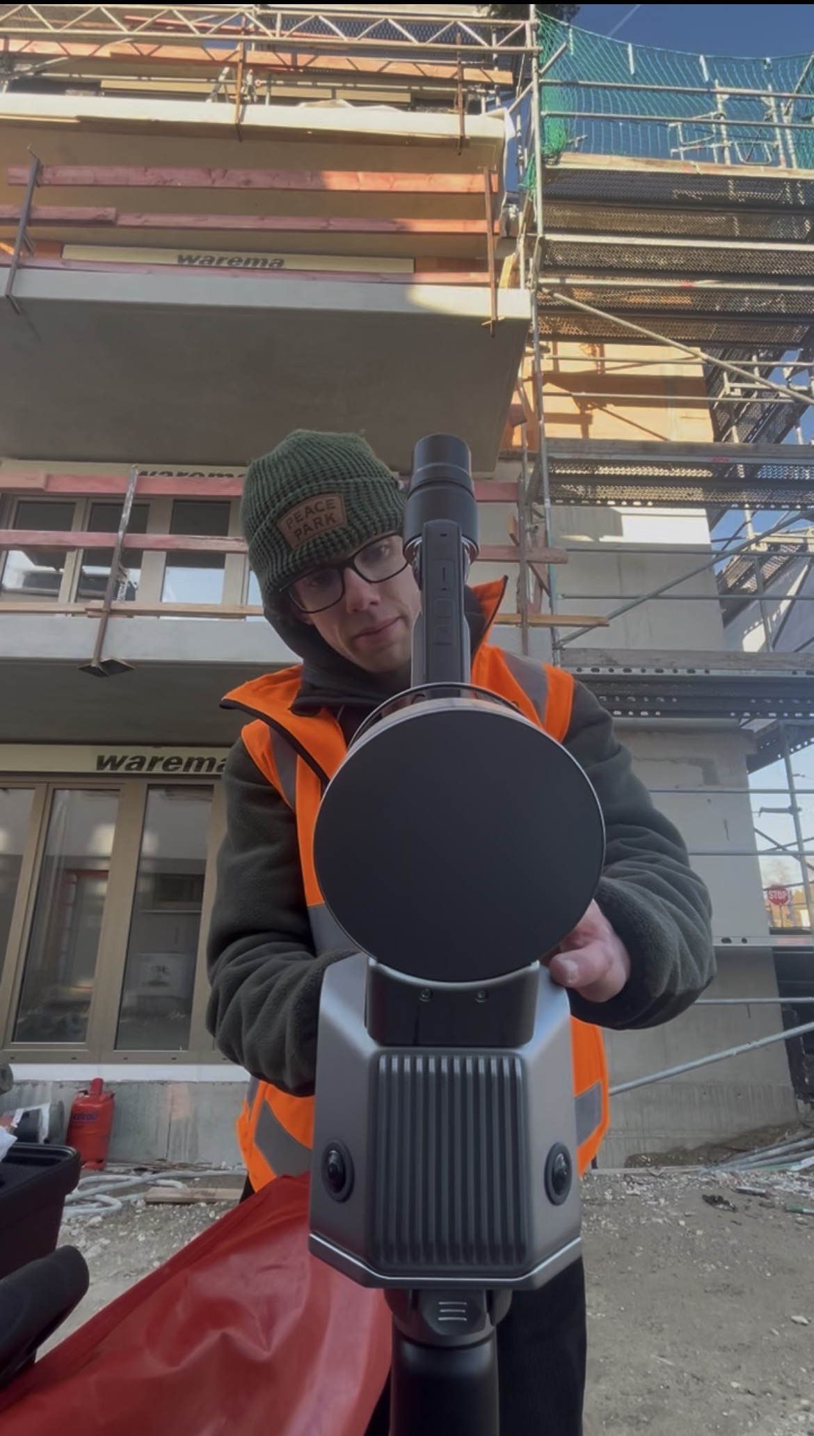 image of ongoing project (for a general contractor)