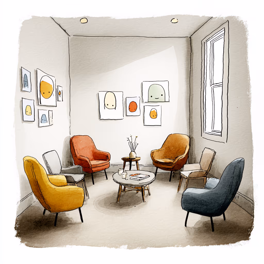 Waiting Room of a Clinic