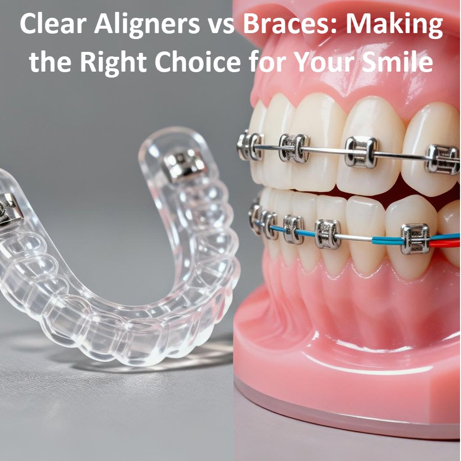 Clear Aligners vs Braces: Making the Right Choice for Your Smile