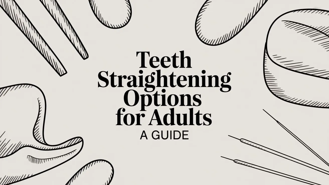 A Practical Guide to Teeth Straightening Options for Adults