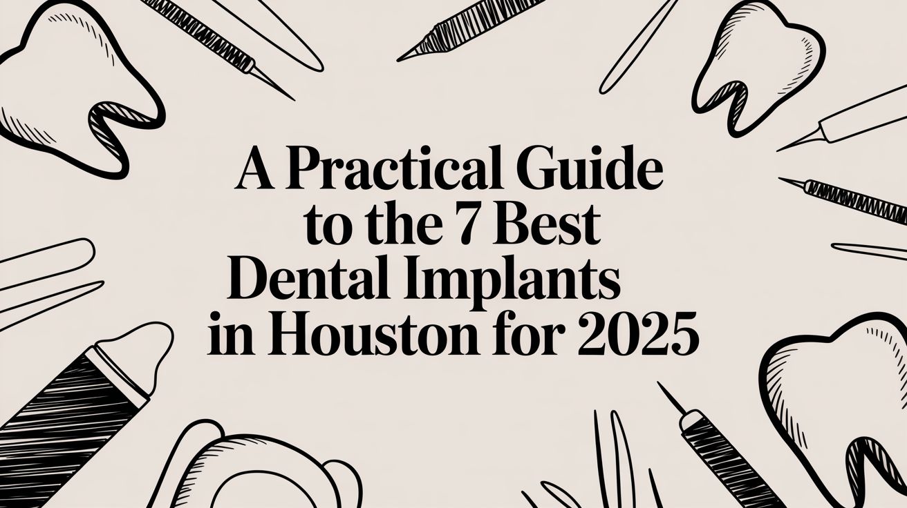 A Practical Guide to the 7 Best Dental Implants in Houston for 2025