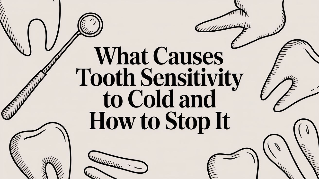 What Causes Tooth Sensitivity to Cold and How You Can Fix It