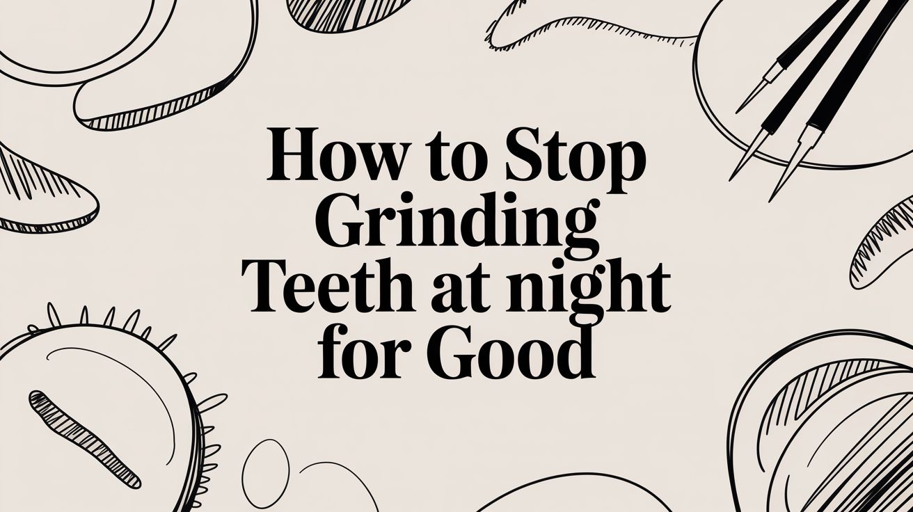 How to Stop Grinding Teeth at Night for Good