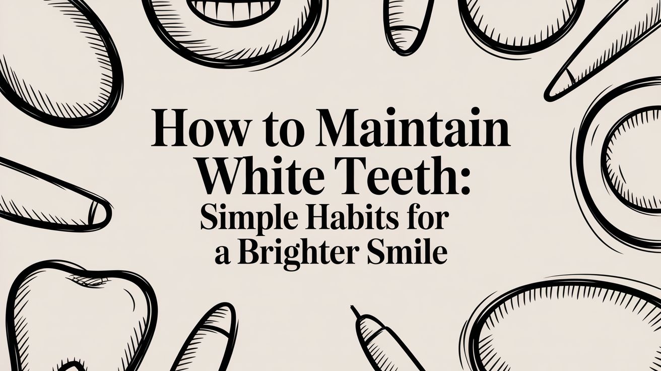 How to Maintain White Teeth: A Practical Guide to a Brighter Smile