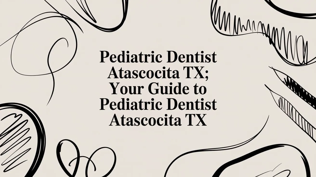 Your Actionable Guide to Choosing a Pediatric Dentist in Atascocita, TX