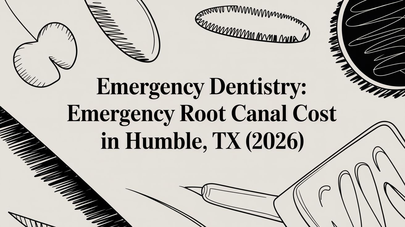 Demystifying the Emergency Root Canal Cost in Humble, TX (2026 Guide)
