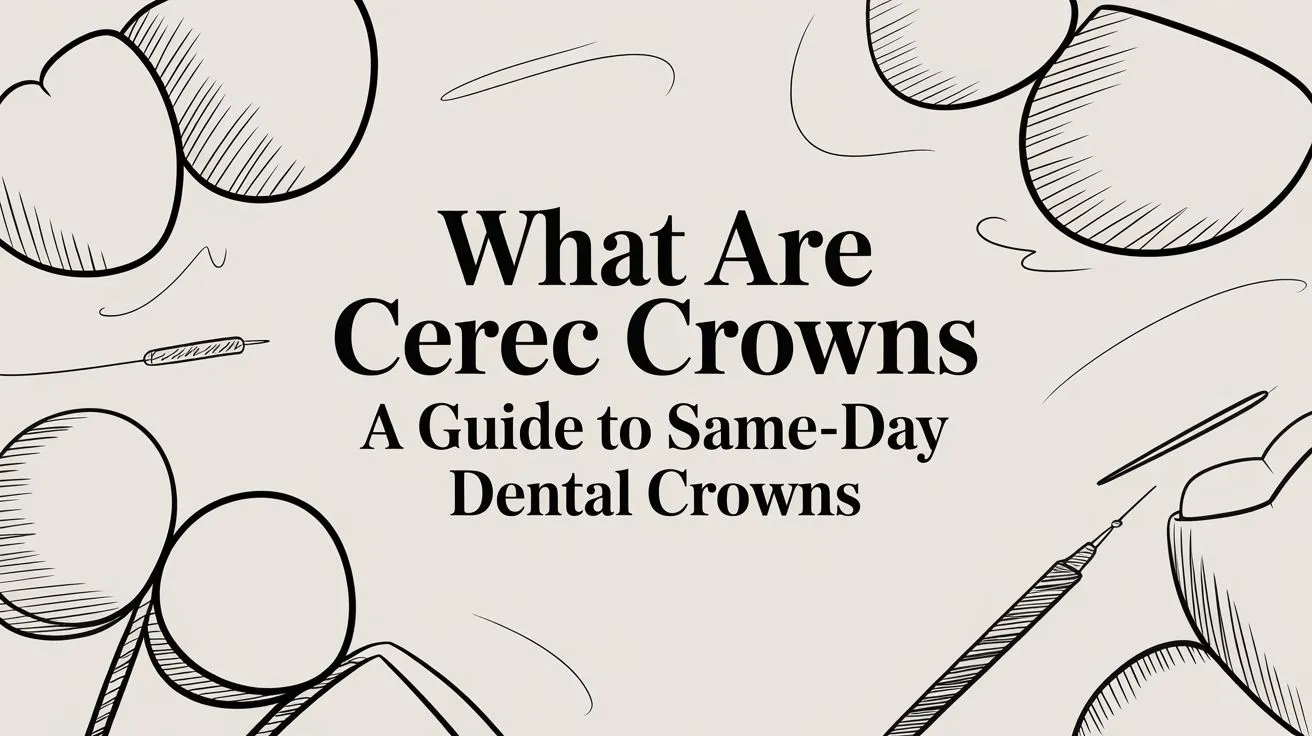 What Are CEREC Crowns? A Guide to Same-Day Dental Crowns