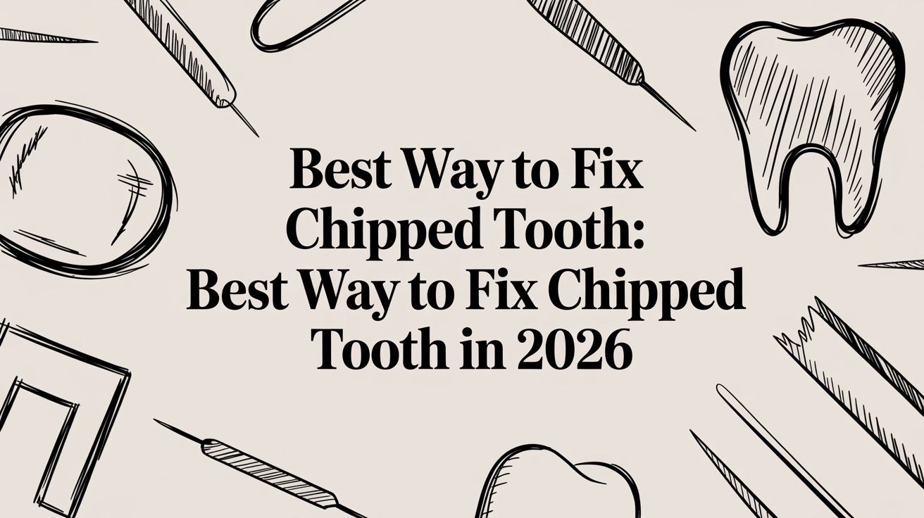 Best Way to Fix a Chipped Tooth: A Practical Guide for 2026