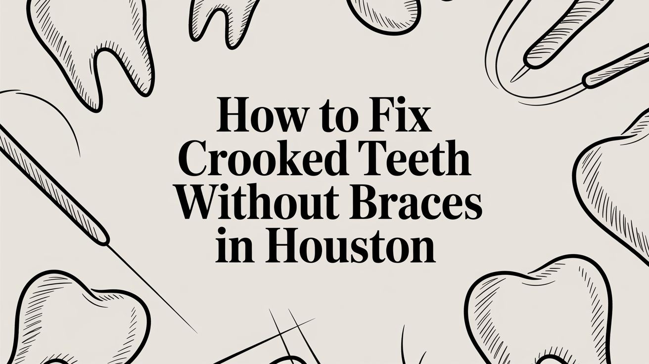 How to Fix Crooked Teeth Without Braces in Houston: A 2026 Guide