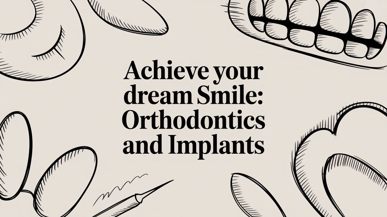 Achieve Your Dream Smile: Orthodontics and Implants