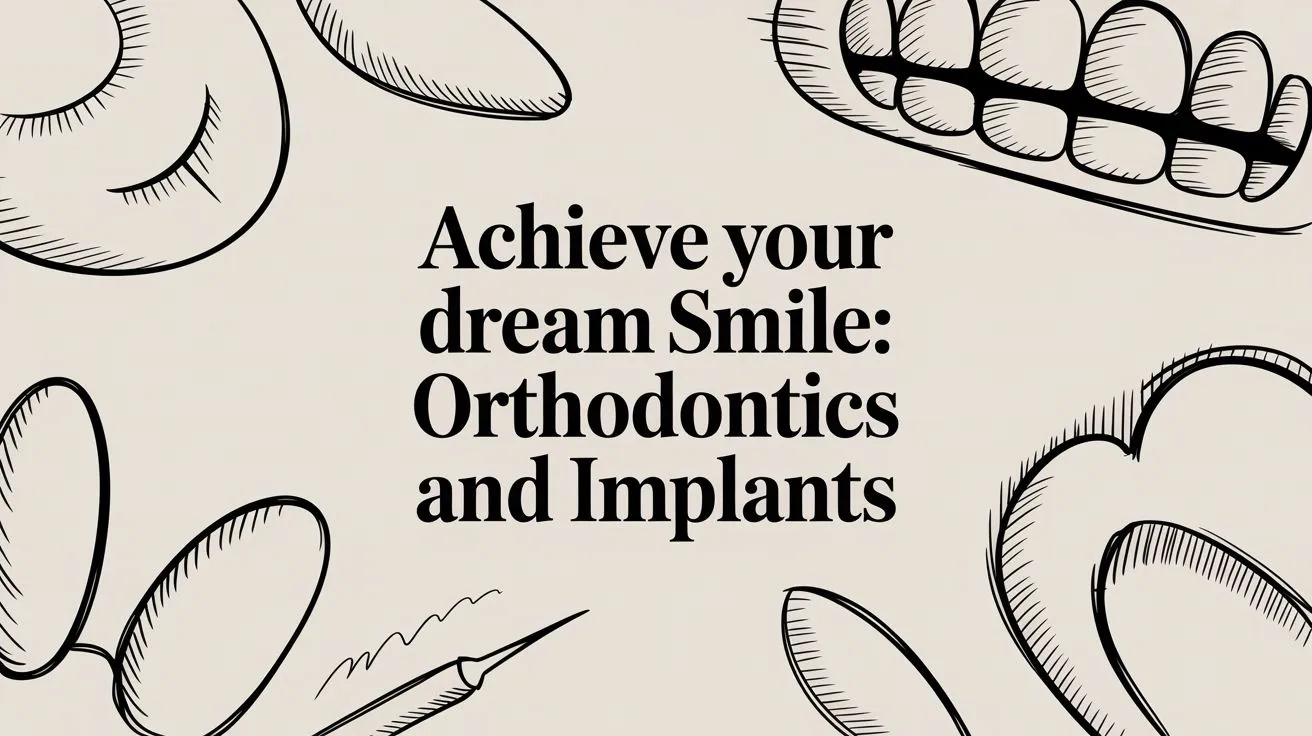Achieve Your Dream Smile: Orthodontics and Implants