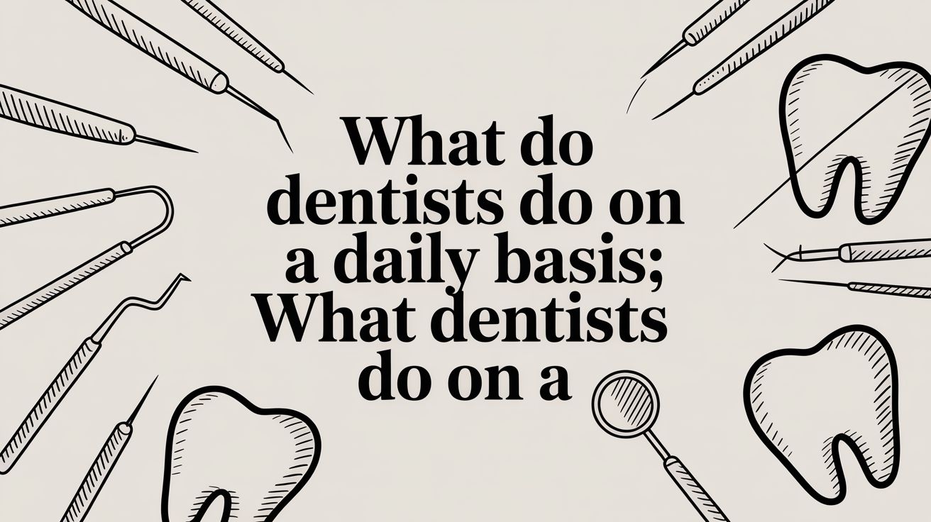 What Do Dentists Do on a Daily Basis: What Dentists Do on a