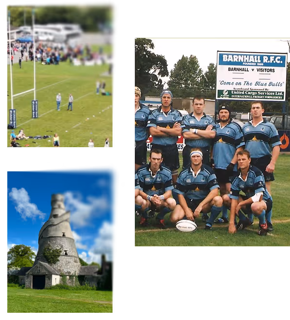 Sásta Sauna official partnership with Barnhall Rugby Club in Leixlip, Co. Kildare, supporting local sport and wellness.