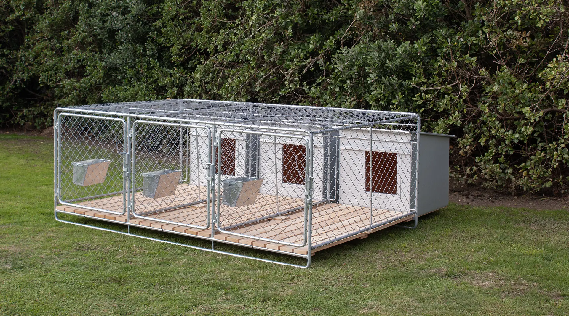 Kennel and run combo