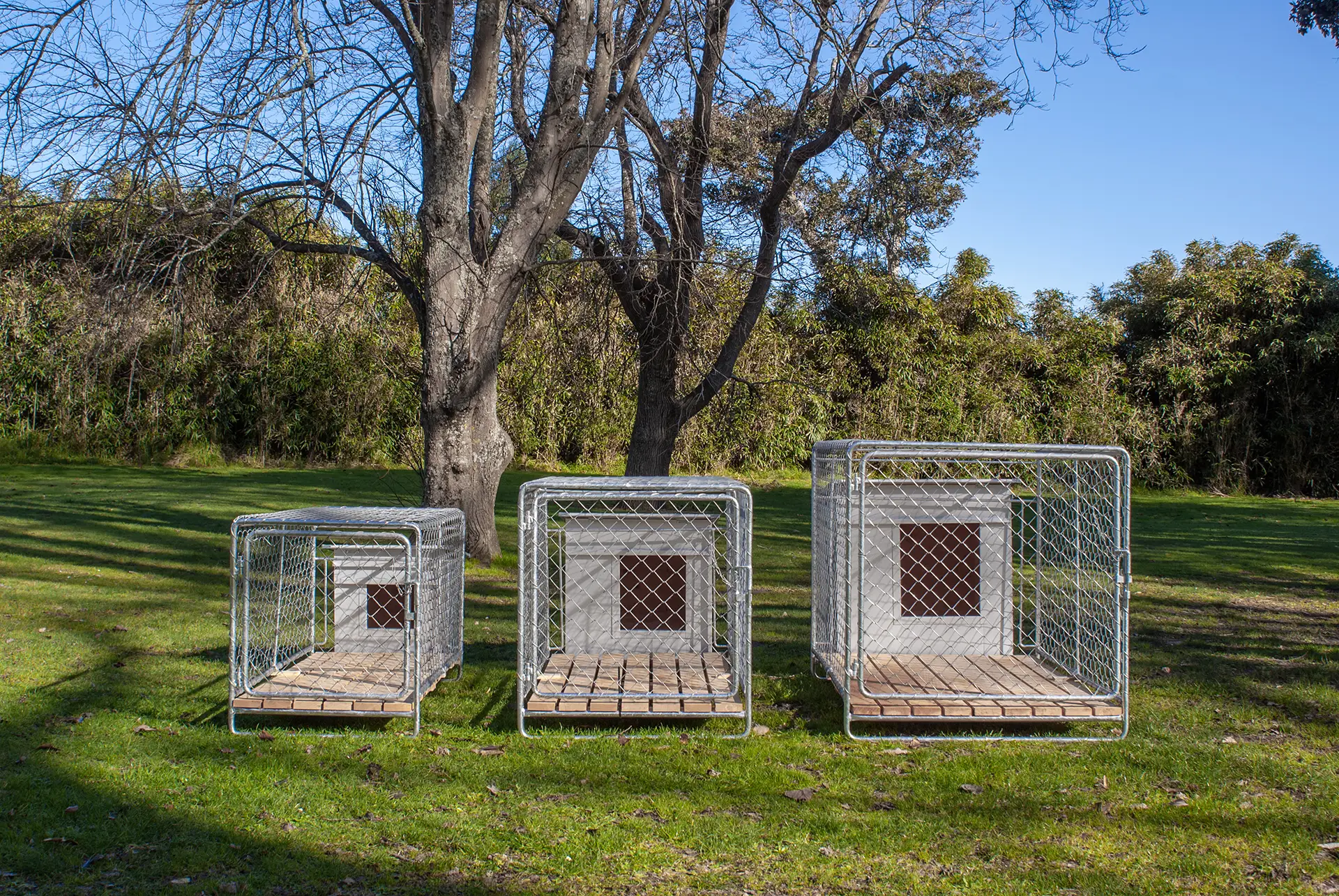 Modular dog run panels – secure, weather-resistant design made in New Zealand