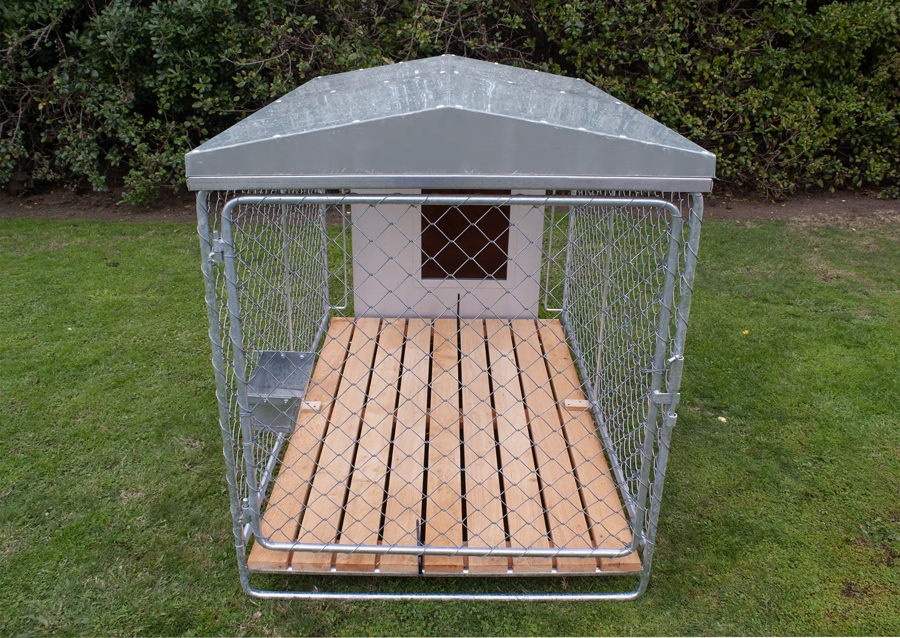 Five Star aluminium roof panel – weatherproof cover for dog run