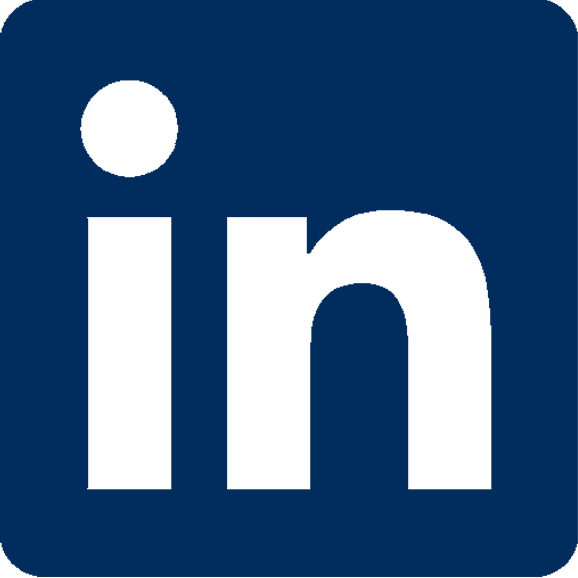 Linkedin Logo, linking to our Linkedin Page