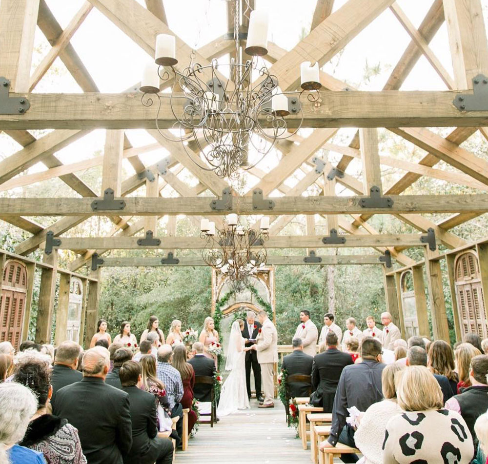 Map of the Satolah Creek Farm wedding venue located in North Georgia