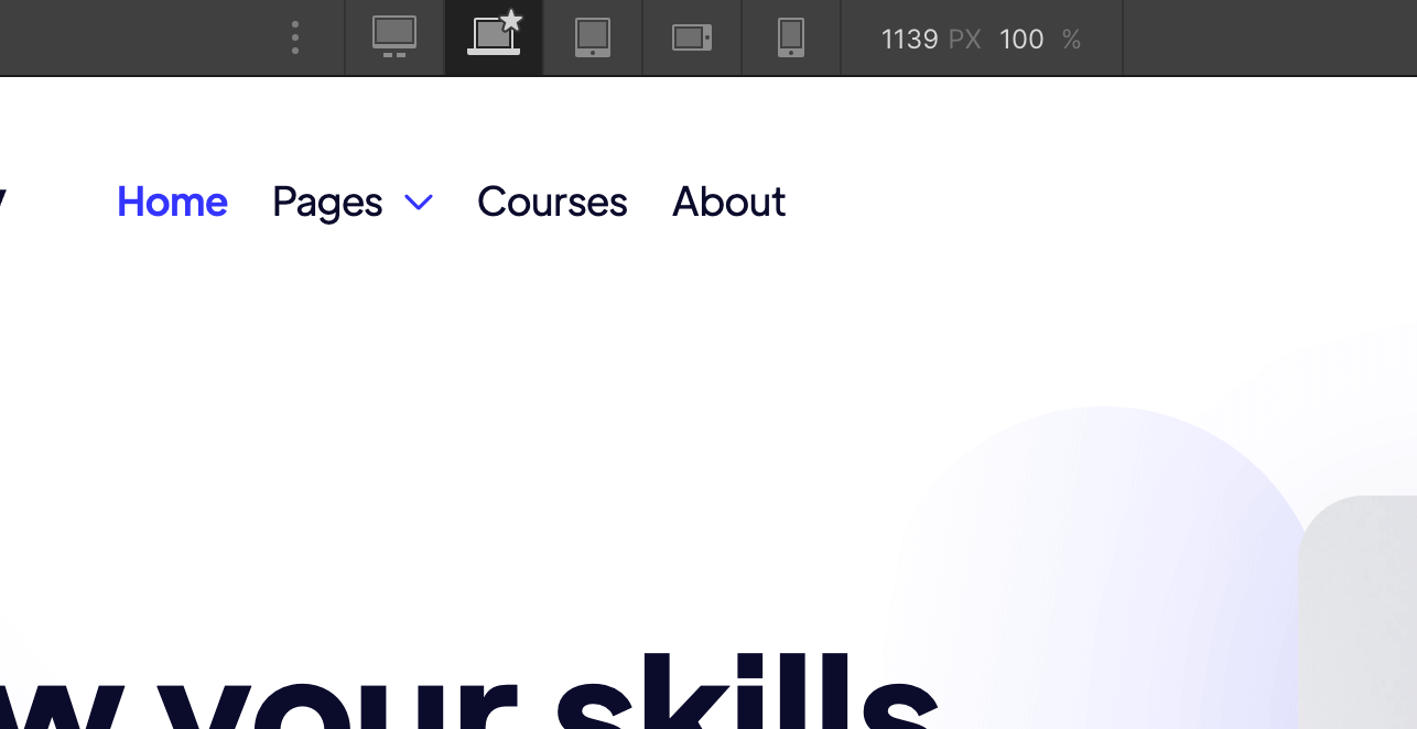 Responsive Design - Academy Webflow Template